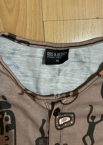 Bohem Desenli Kısa Kollu Erkek Gömlek - Görsel 3