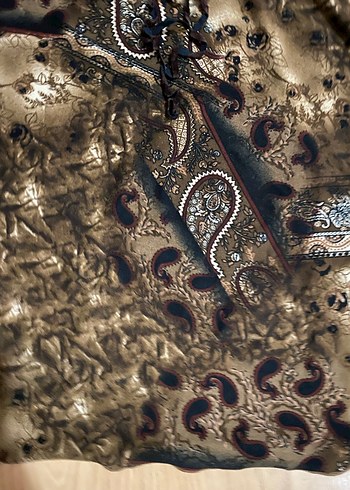 Bohem Desenli Kısa Kollu Erkek Gömlek - Görsel 2