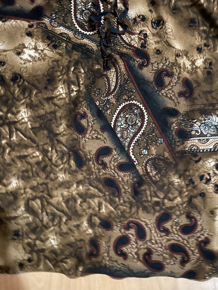 Bohem Desenli Kısa Kollu Erkek Gömlek - Görsel 2