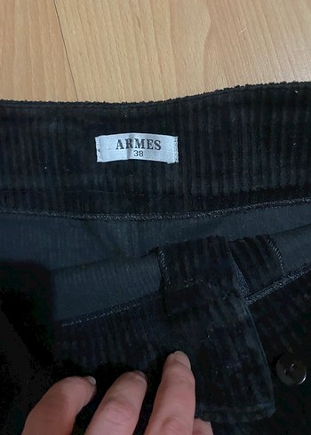 Siyah Kadın Ofis Eteği Midi Boy - Görsel 2