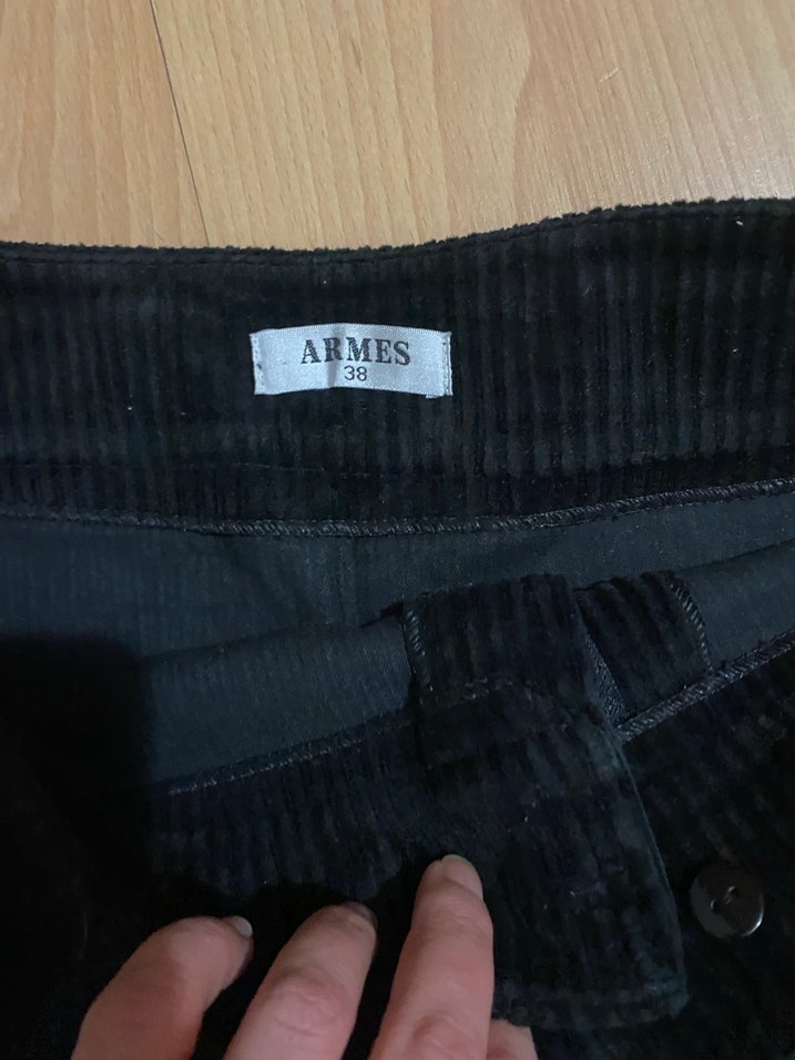 Siyah Kadın Ofis Eteği Midi Boy - Görsel 2