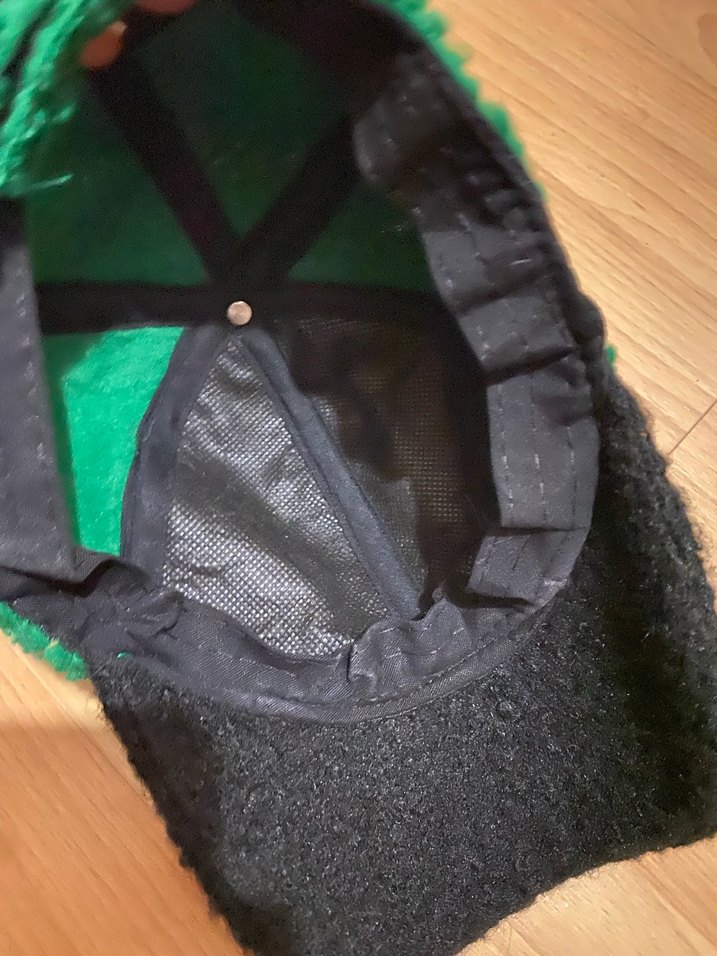 Kadın Yeşil Siyah Polar Şapka - Görsel 3