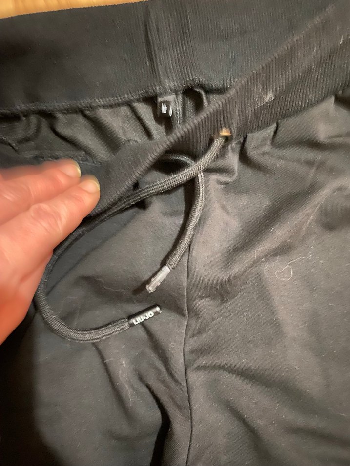 Siyah Rahat Kesim Kadın Eşofman Altı - Görsel 4