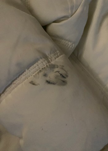 Beyaz Kürklü Kadın Kışlık Mont - Görsel 7