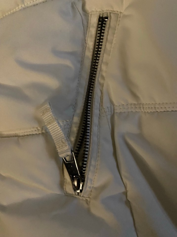 Beyaz Kürklü Kadın Kışlık Mont - Görsel 4