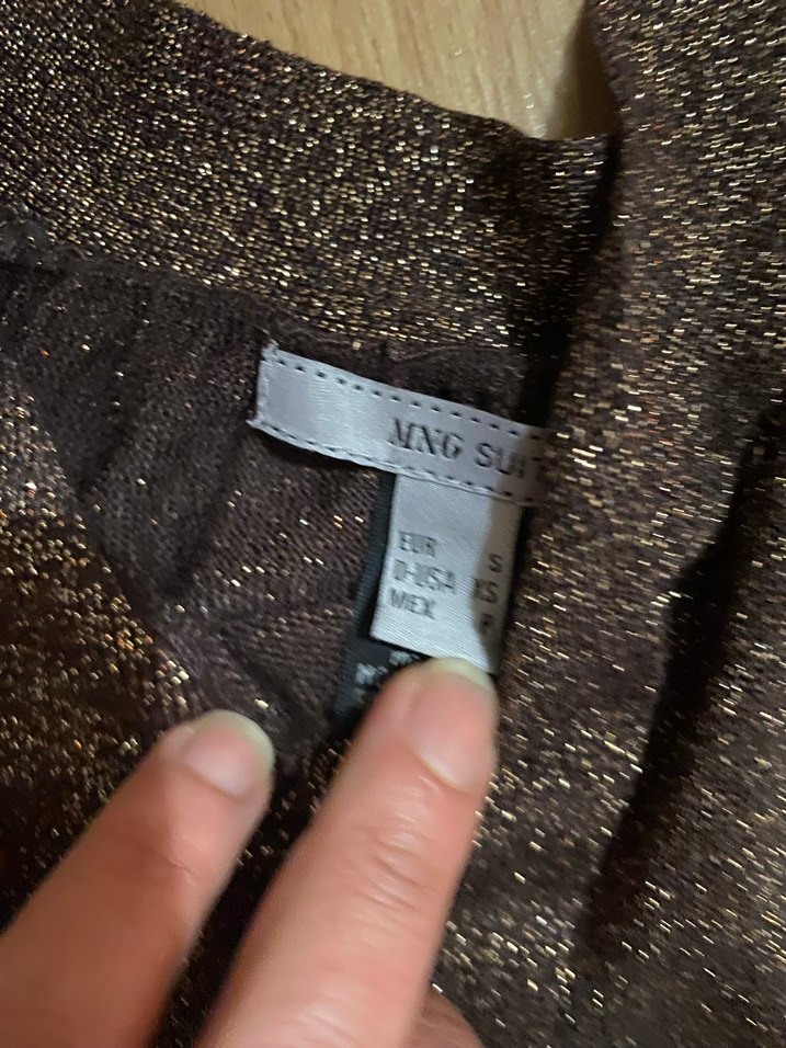 Kahverengi Kemerli Kolsuz Mini Bluz - Görsel 2