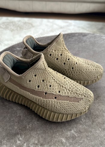 Bej Örgü Erkek Sneakers - Görsel 3