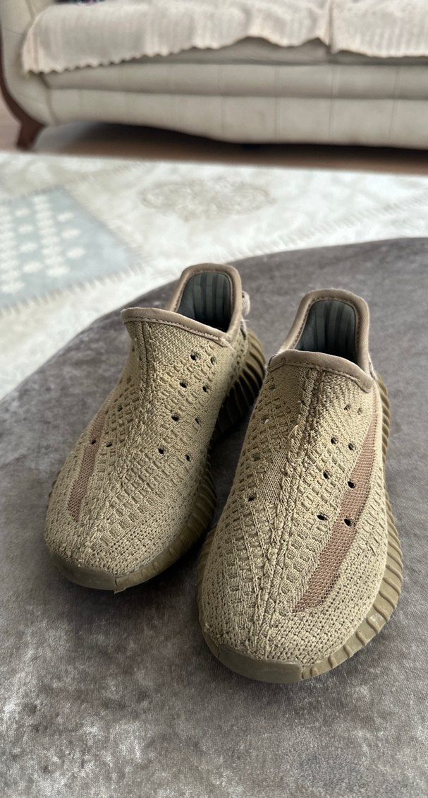 Bej Örgü Erkek Sneakers - Görsel 4