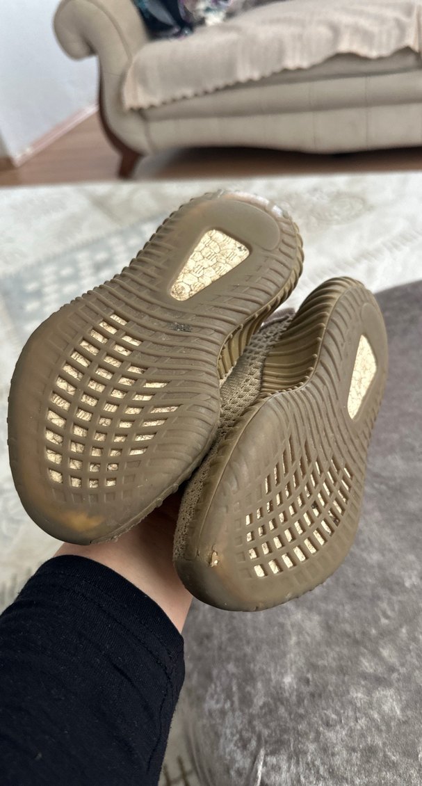 Bej Örgü Erkek Sneakers - Görsel 5