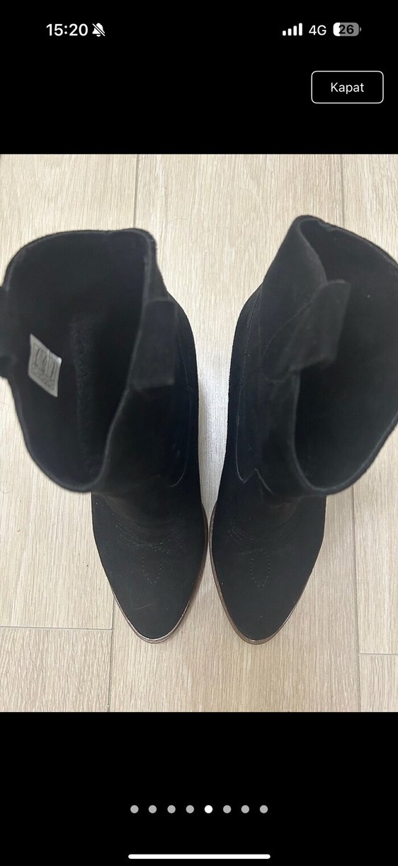 Kovboy Süet bot - Görsel 5