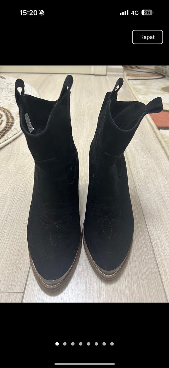 Kovboy Süet bot - Görsel 3