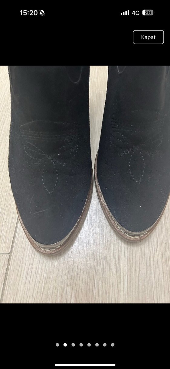 Kovboy Süet bot - Görsel 2