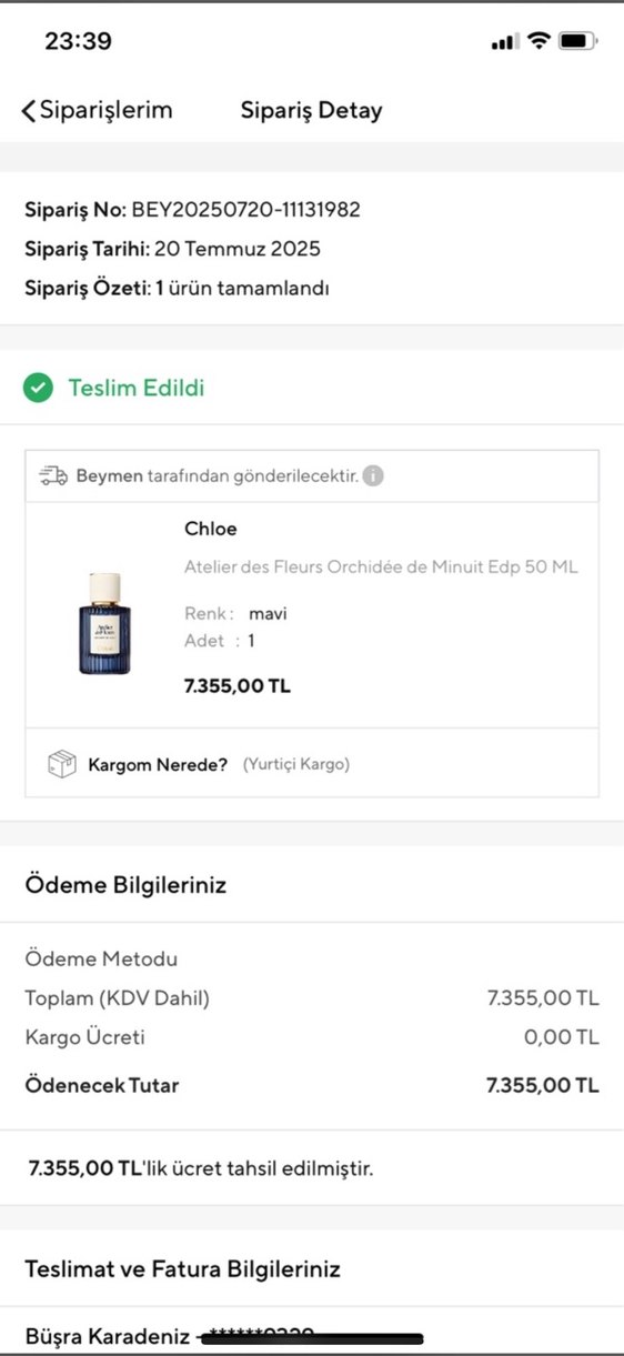 Chloe Atelier des Fleurs Orchidee de Minuit Edp 50 ML - Görsel 2