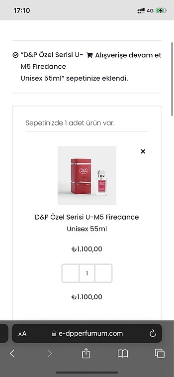 Bacarrat Muadili D&P parfüm