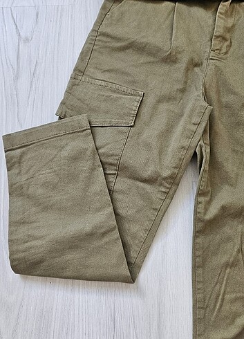 s Beden haki Renk Kargo Model Pantalon