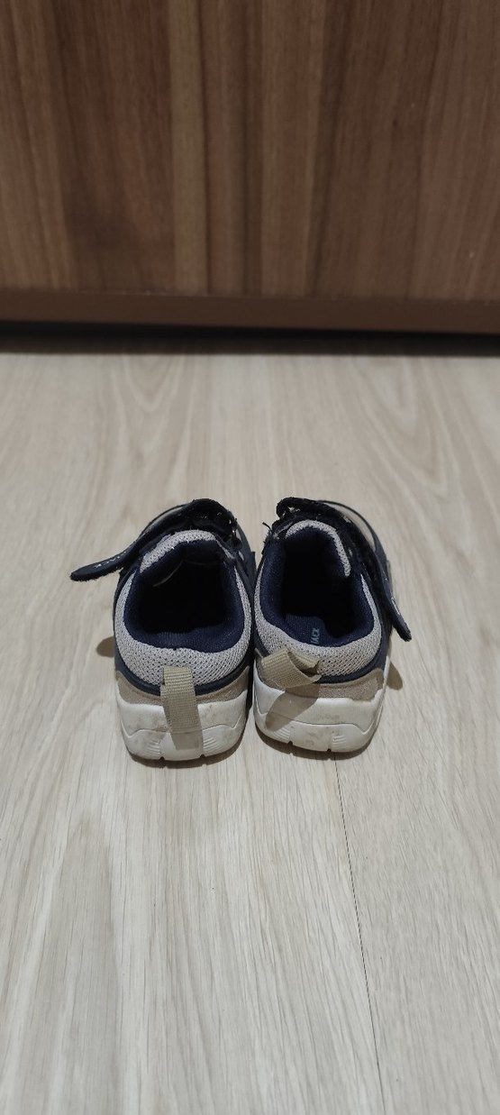 Lumberjack Erkek Çocuk Mavi Gri Cırtcırtlı Spor Ayakkabı - Görsel 3