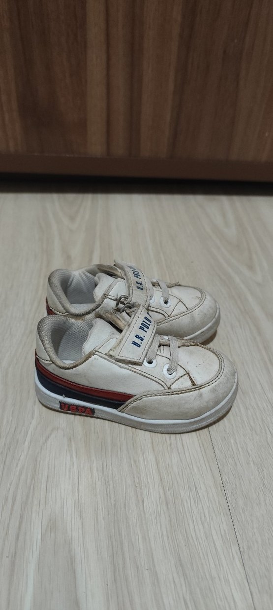 U.S Polo Erkek Çocuk Beyaz Spor Ayakkabı - Görsel 2