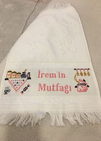 Kanaviçe mutfak havlusu