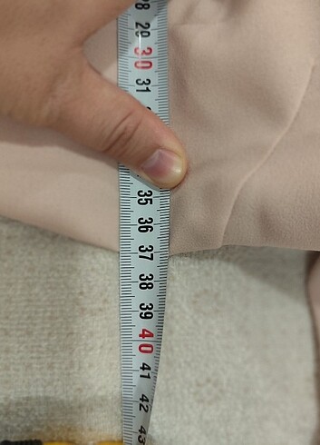 Pudra bebe yaka elbise - Görsel 9