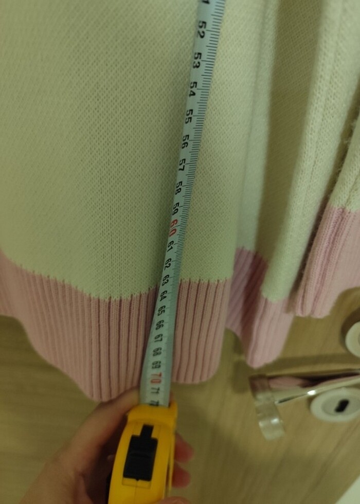 Krem pembe hirka - Görsel 5