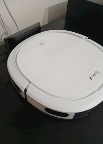 Beyaz Gri Robot Süpürge - Görsel 10