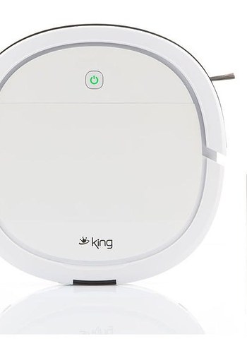 Beyaz Gri Robot Süpürge - Görsel 2