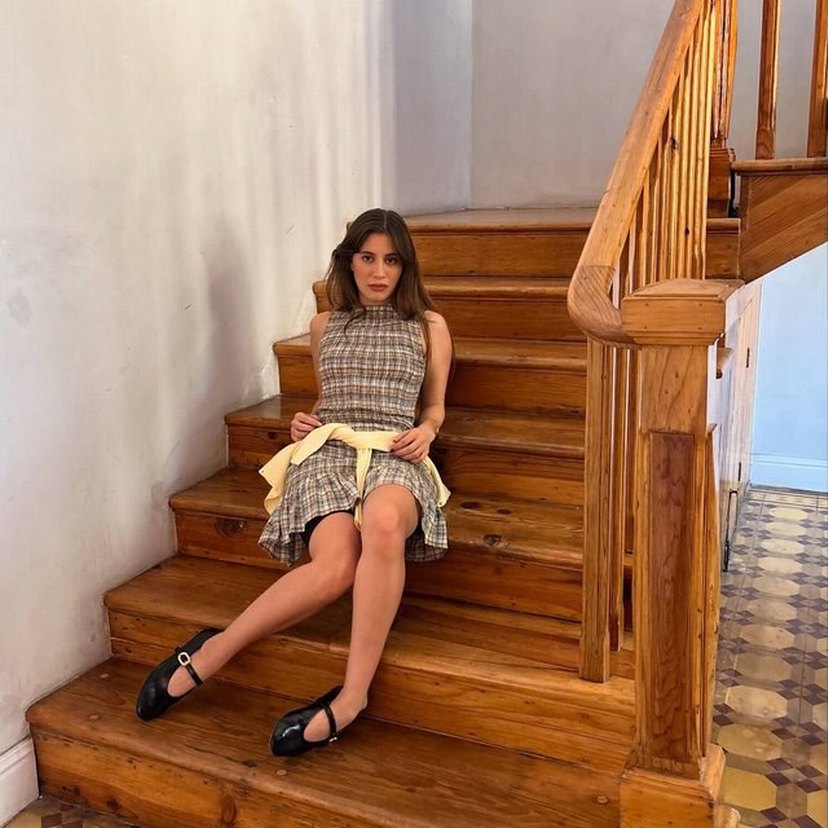 Siyah Tokalı Modern Klasik Kadın Babet - Görsel 4