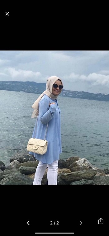 Kadın Mavi Tunik