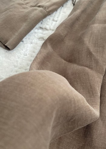 Uzun Kollu Keten Tunik - Görsel 4