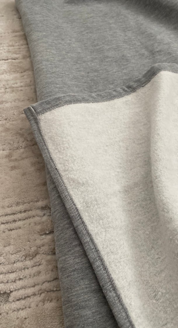 Gri Yüksek Yakalı Uzun Elbise - Görsel 4