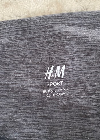 Gri Midi ve Normal Uzunlukta Kadın Tayt - Görsel 2