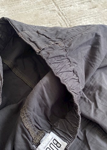 Kadın Siyah Keten Uzun Etek - Görsel 6