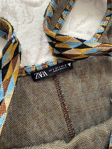 Zara Zara ince triko elbise