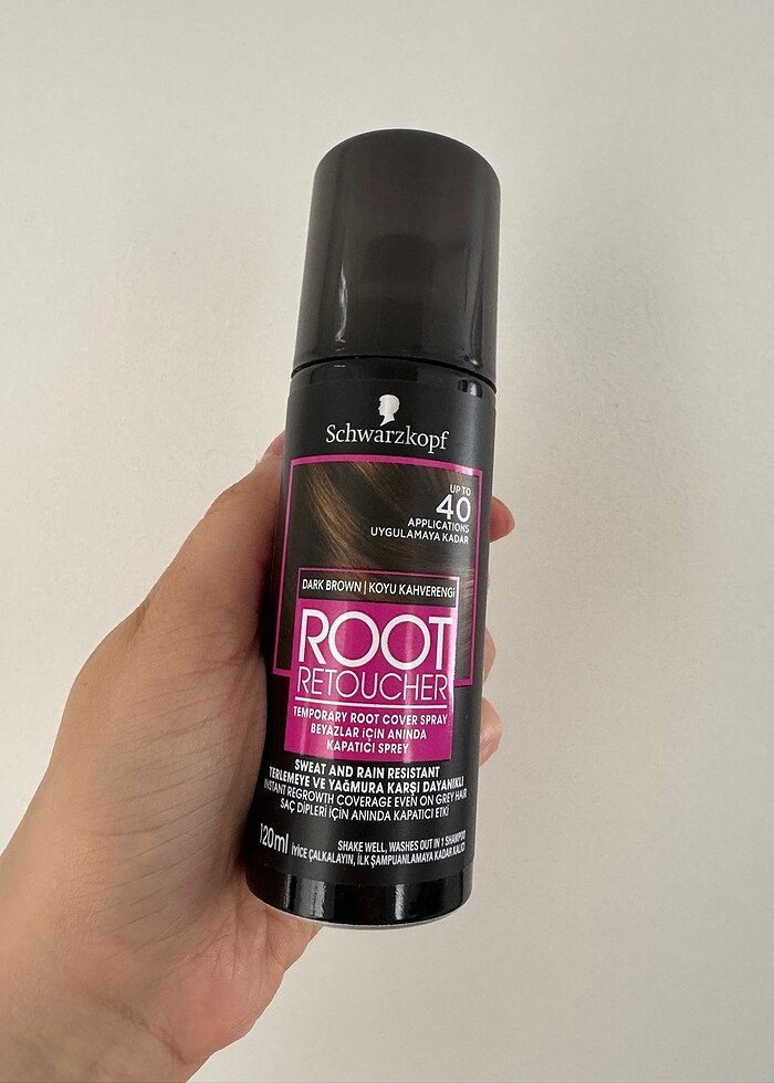 Schwarzkopf Beyaz Kapatıcı Sprey Boya - Görsel 2