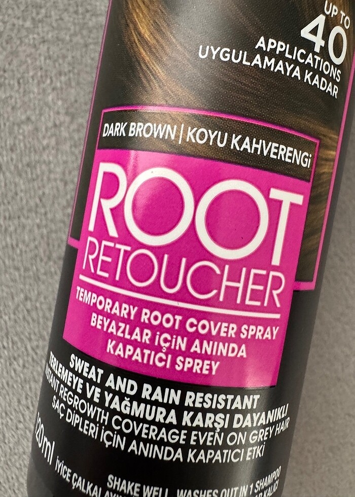 Schwarzkopf Beyaz Kapatıcı Sprey Boya - Görsel 3