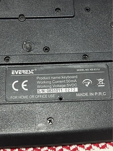 Everest Klavye - Görsel 3