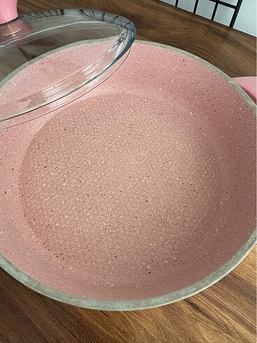 Beden pembe Renk Aksu Granit Tencere