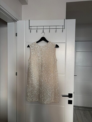 H&M Pul Payet Elbise - Görsel 4