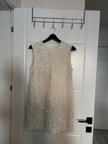 H&M Pul Payet Elbise - Görsel 7
