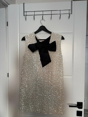 H&M Pul Payet Elbise - Görsel 6