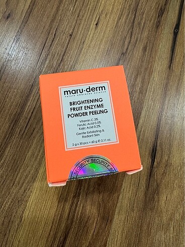 Maruderm Aydınlatıcı Enzim Peeling - Görsel 2