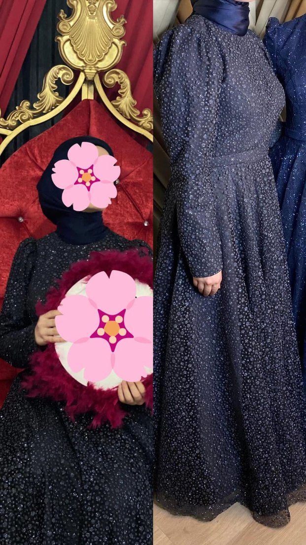 Uzun Siyah Vintage Gotik Kadın Elbise - Görsel 3