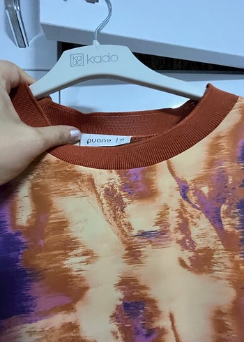 Kadın Çok Renkli Uzun Salaş Elbise - Görsel 3