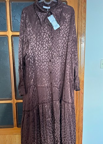 Ayşe Akay Jakarlı Elbise - Görsel 8