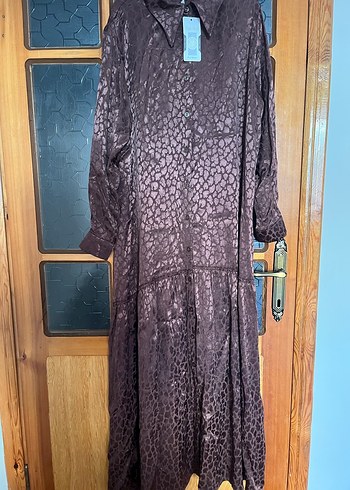 Ayşe Akay Jakarlı Elbise - Görsel 5