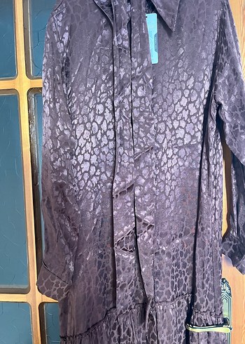 Ayşe Akay Jakarlı Elbise - Görsel 9