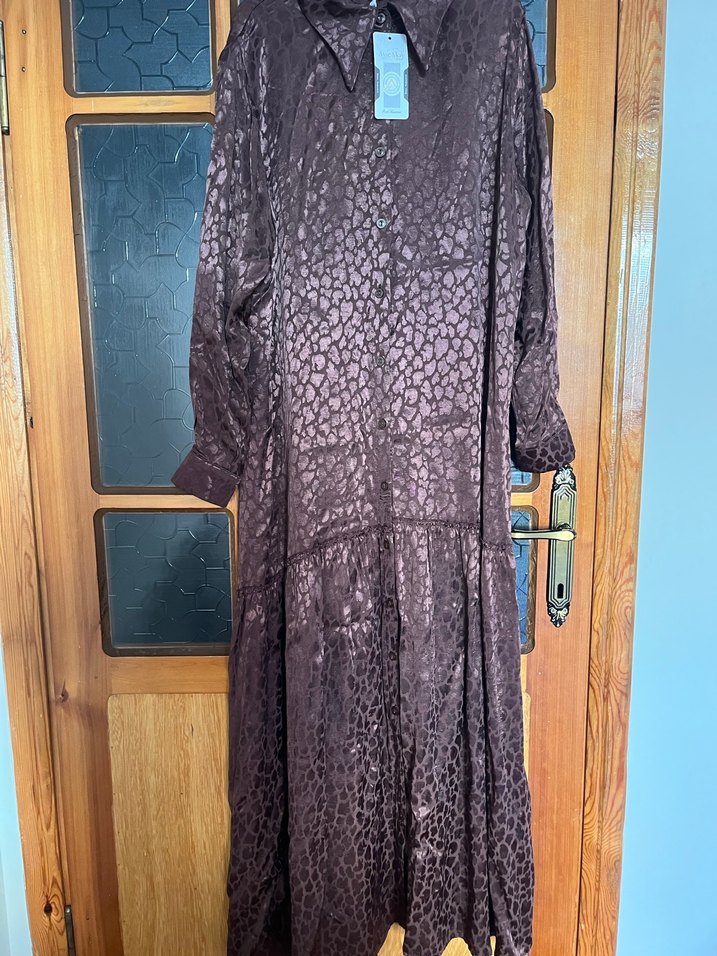 Ayşe Akay Jakarlı Elbise - Görsel 5