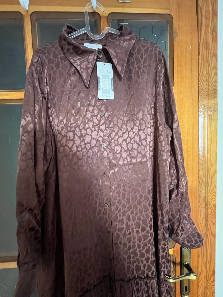 Ayşe Akay Jakarlı Elbise - Görsel 2