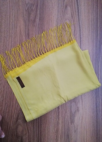 Yağ yeşili /Olive şal - Görsel 6