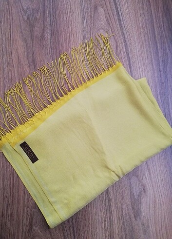 Yağ yeşili /Olive şal - Görsel 7